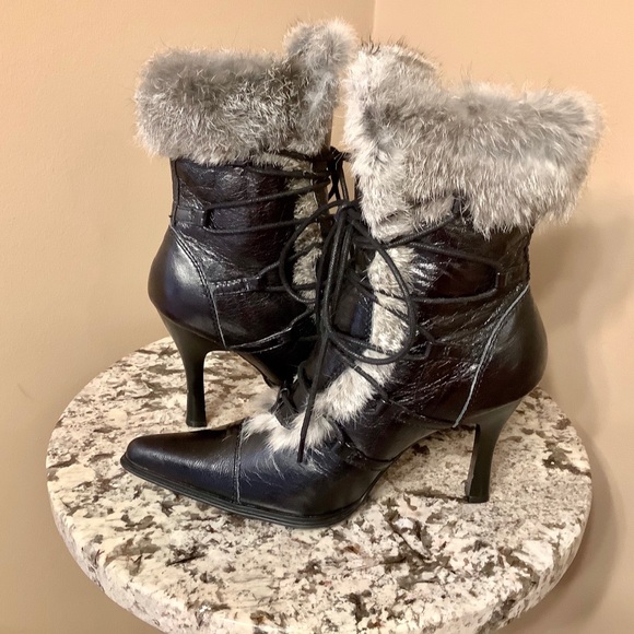 NWOT Moda Puison black booties. Size 8 - Picture 7 of 16